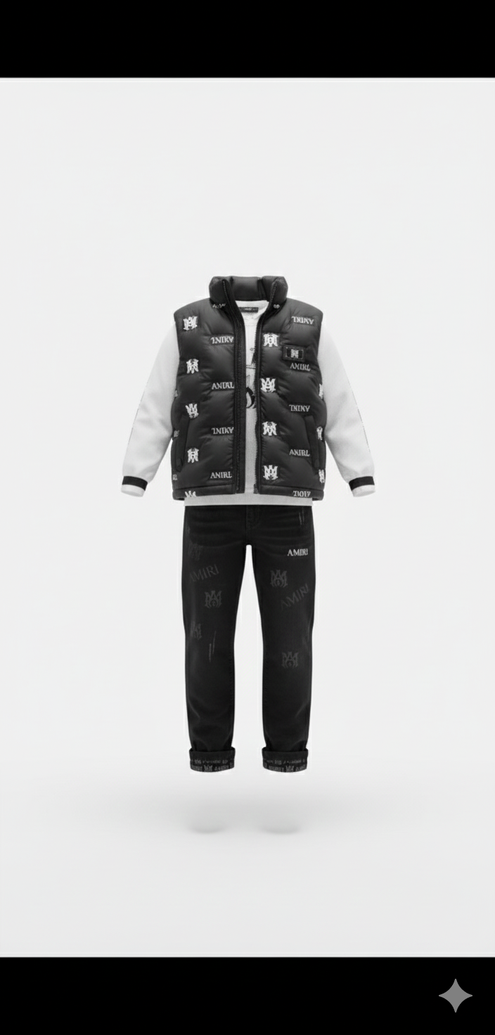 ENSEMBLE LOUIS VUITTON 3PCS ENFANTS