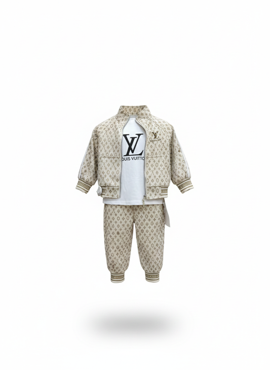 ENSEMBLE LV MODERNITY 3PCS ENFANTS