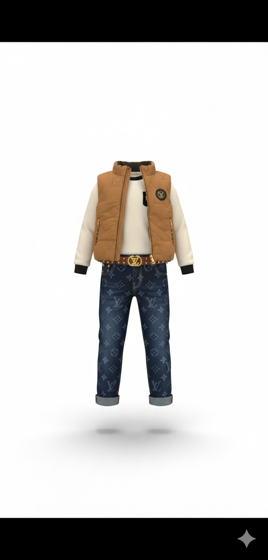 ENSEMBLE LOUIS VUITTON 3 PCS ENFANTS