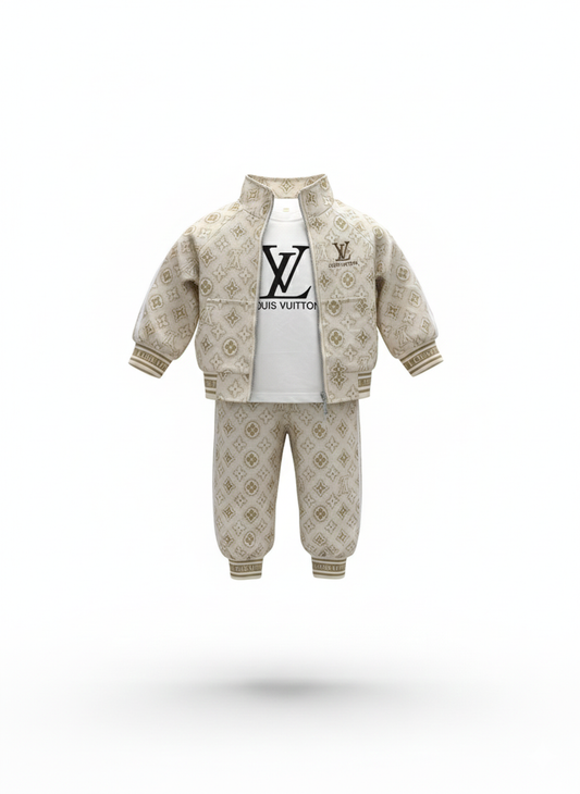 ENSEMBLE LV ÉLÉGANCE 3PCS ENFANTS