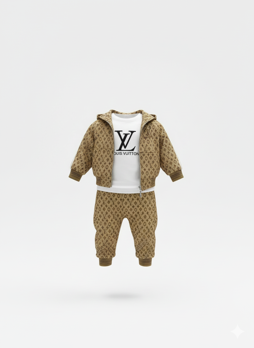 ENSEMBLE LV MODERNITY 3PCS ENFANTS