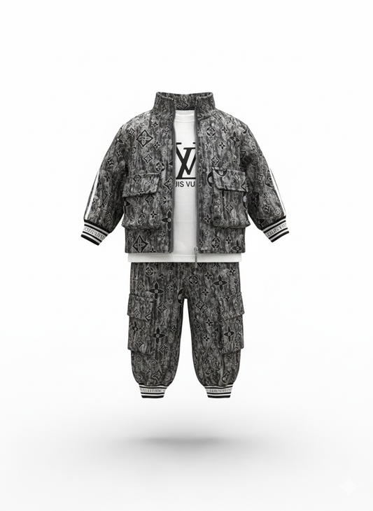 ENSEMBLE ICONIC LV 3PCS ENFANTS